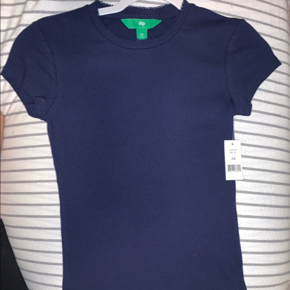 Navy blue slim t